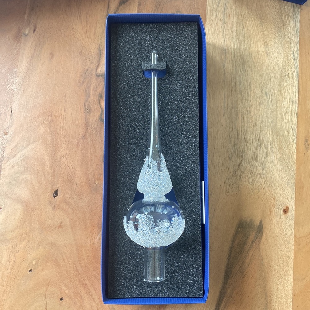 NWT Swarovski Christmas Tree Topper